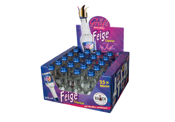 Feige mit Vodka 20% Vol. 25x20ml