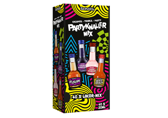 Schötli, PARTYKNALLER Mix 16-20% Vol. 40x20ml