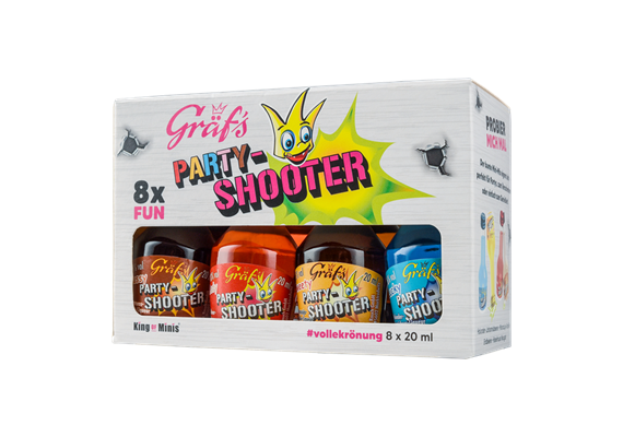 8er Party-Shooter 15-18% Vol. 8x20ml