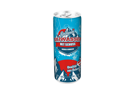 Skiwasser mit Schuss 4% Vol. 250ml